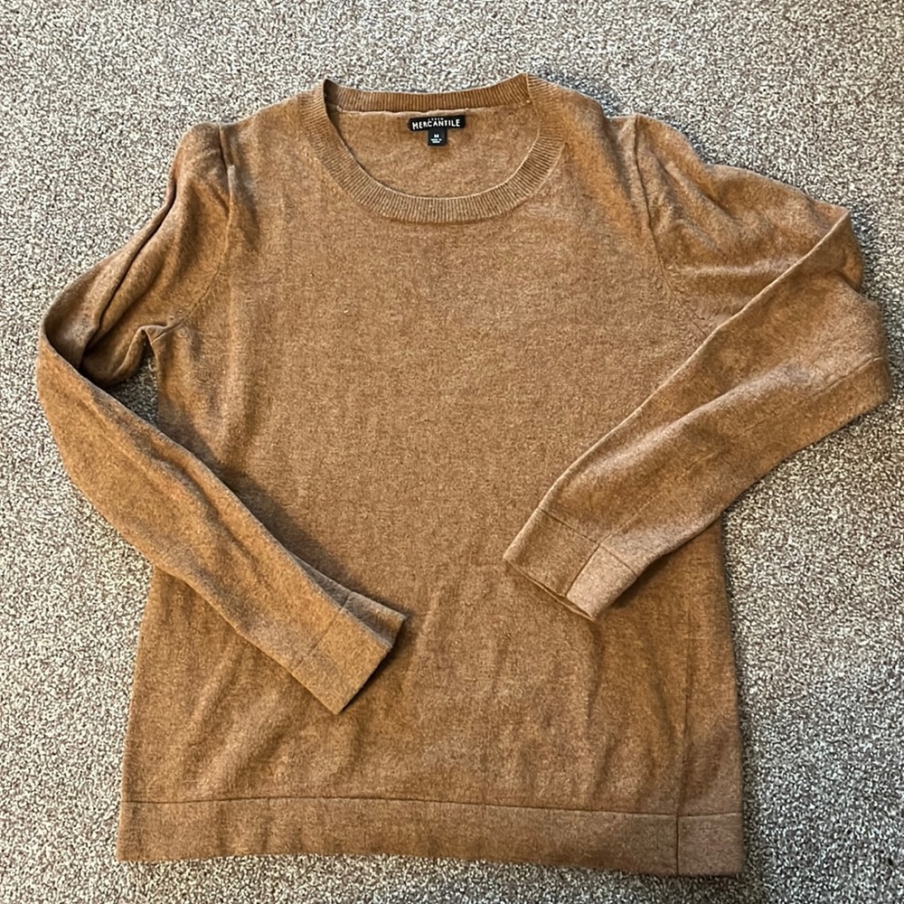 Size medium taupe sweater from Jcrew